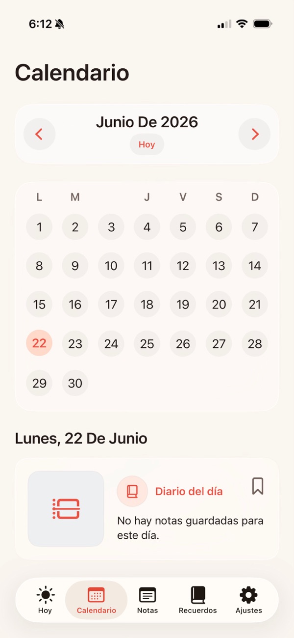 Notas, voz y fotos en Danly